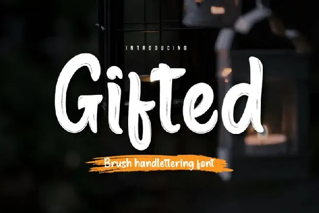 Gifted Script font