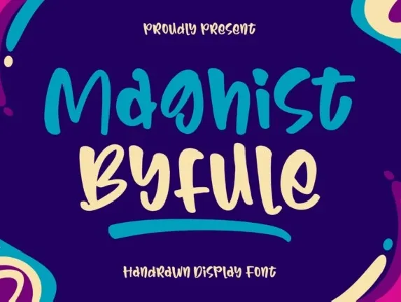 Maghist Byfule font