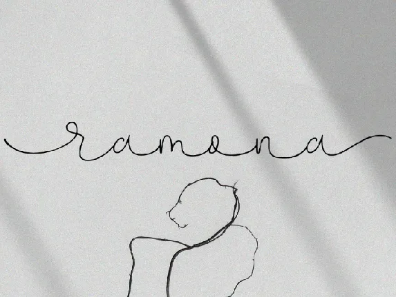 Ramona font