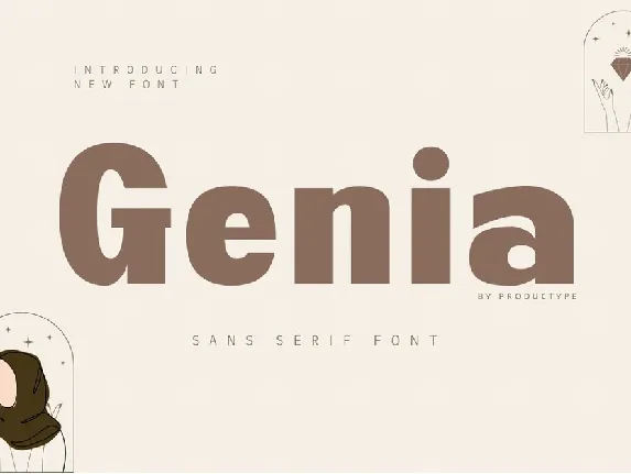 Genia Family font