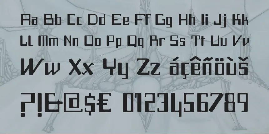 f2 Tecnocratica font