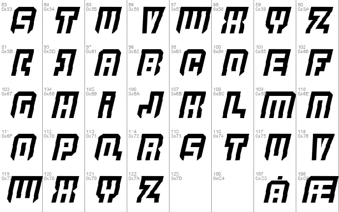 Quicksilver font