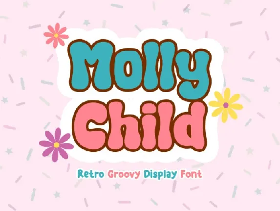 Molly Child Display font