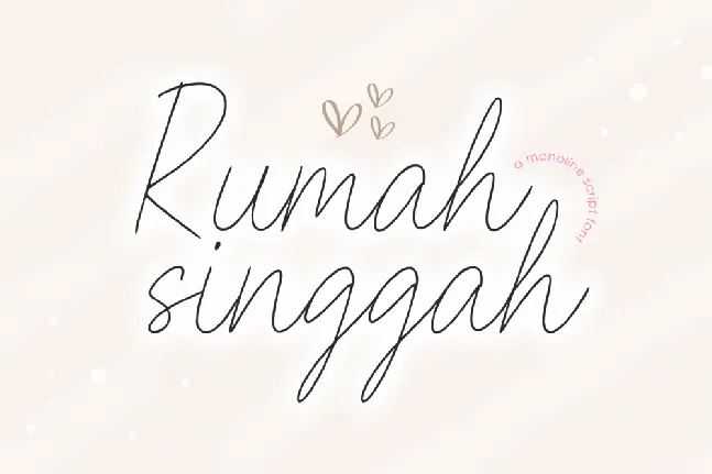 Rumah Singgah font