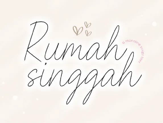 Rumah Singgah font