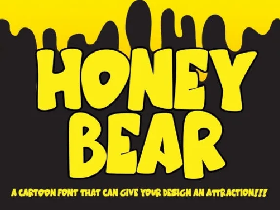 Honey Bear font