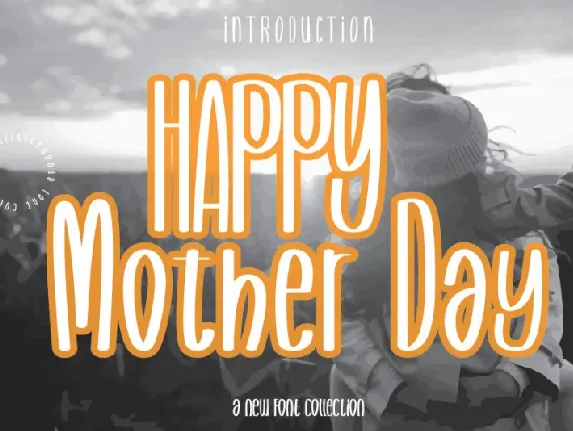 Happy Mother Day font