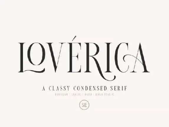 Loverica Serif font