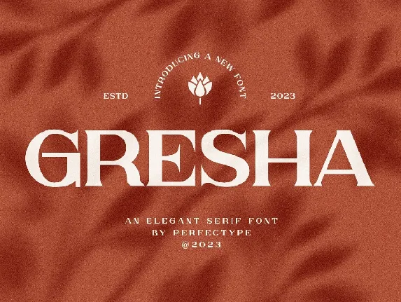 Gresha font