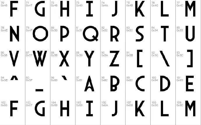 Arcane Nine font