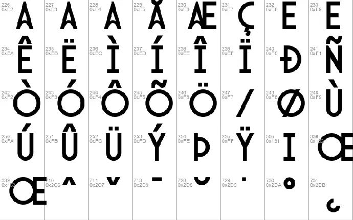 Arcane Nine font