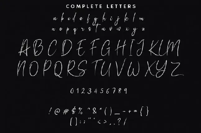 Rahamitta Handwritten font