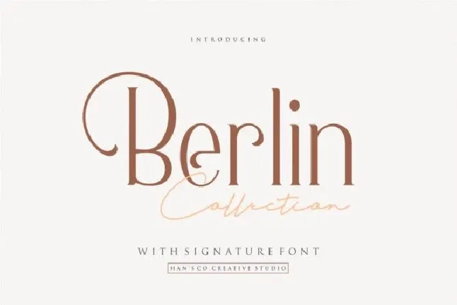 Berlin Serif font