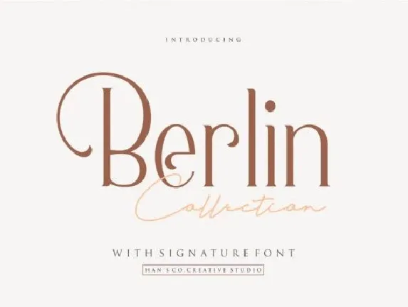 Berlin Serif font