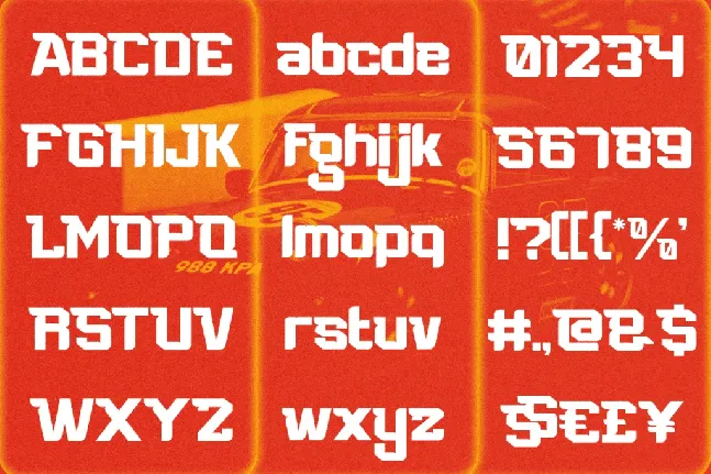 Speed Force DEMO font