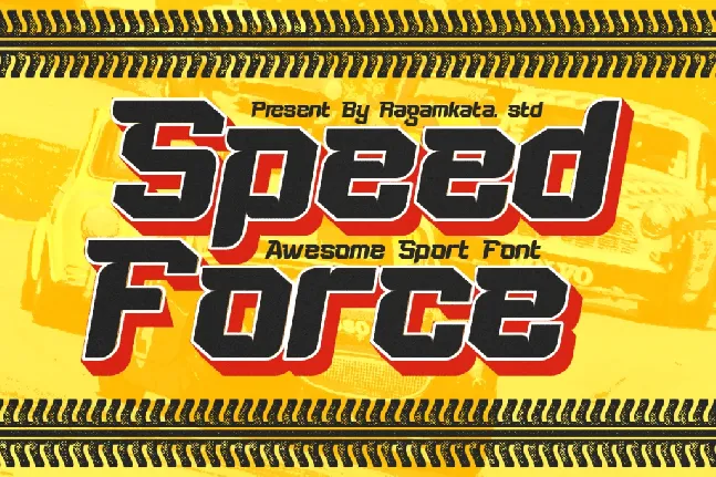 Speed Force DEMO font