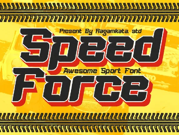 Speed Force DEMO font