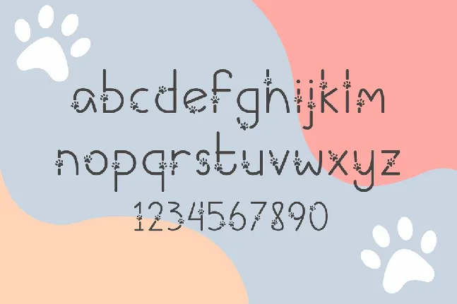 Meows Fancy font