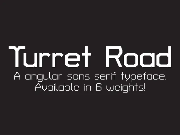 Turret Road font