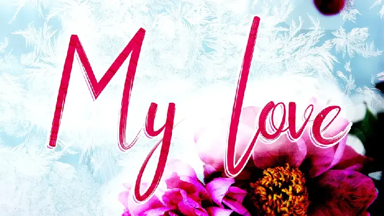 My Love font