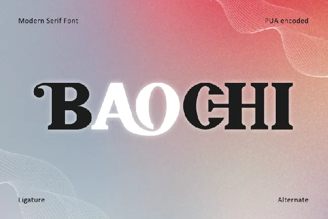 Baochi font