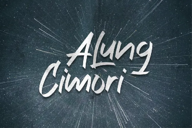 AlungCimori font