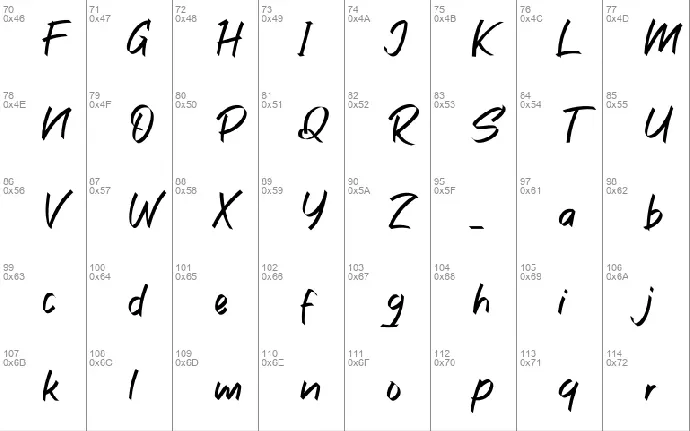 AlungCimori font