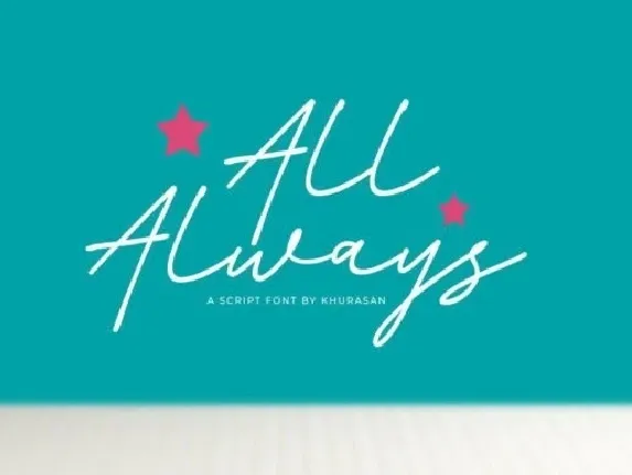 All Always font