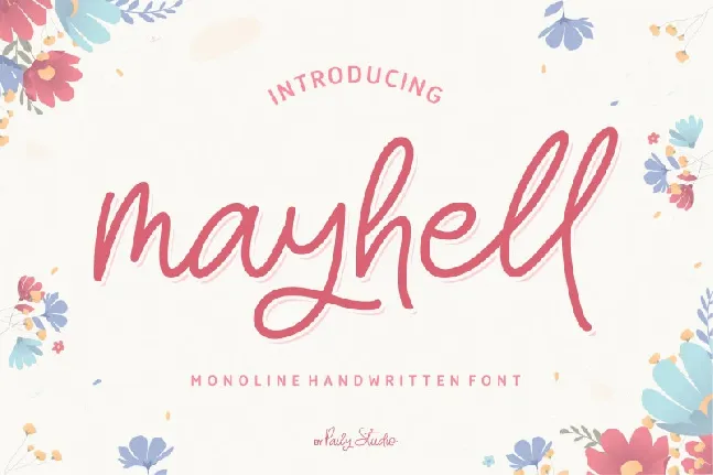 Mayhell font