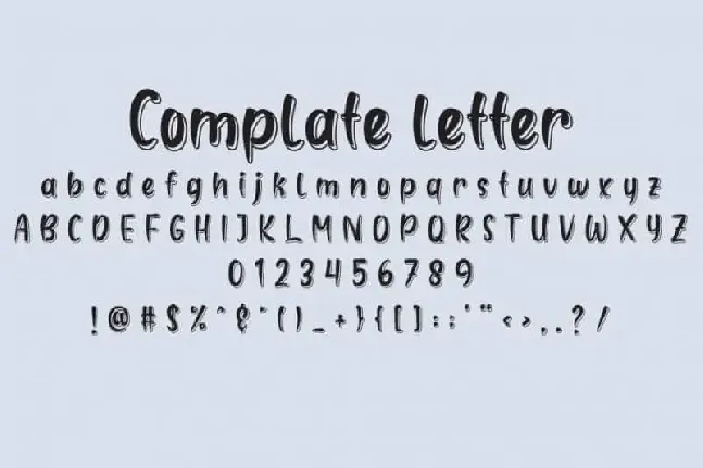 love line Display font