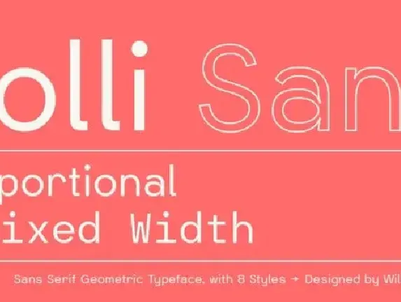 Polli Sans Serif Family font