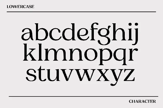 Charman font