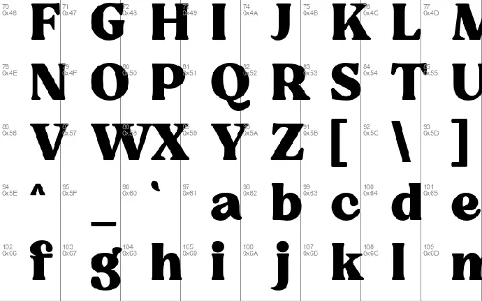 Charman font