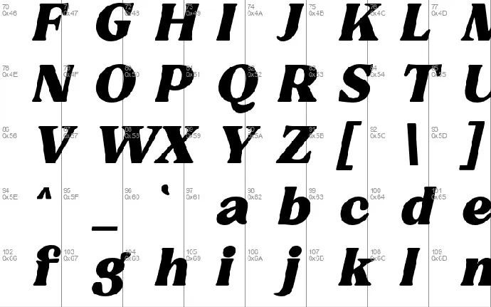 Charman font