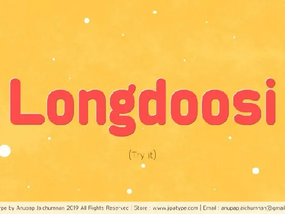 Longdoosi font