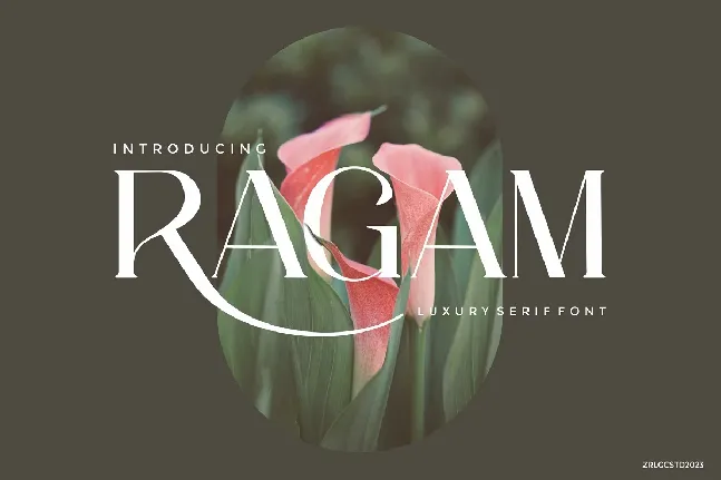 Ragam Luxury font