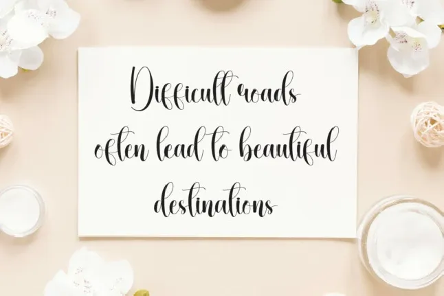 Believe Calligraphy font