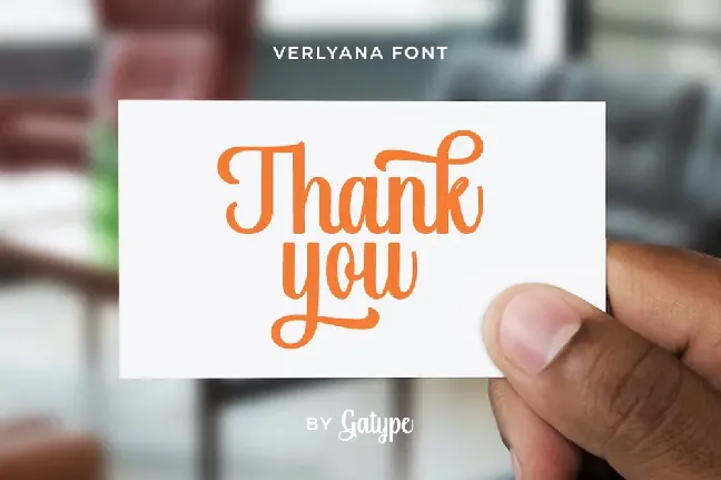 Verlyana font