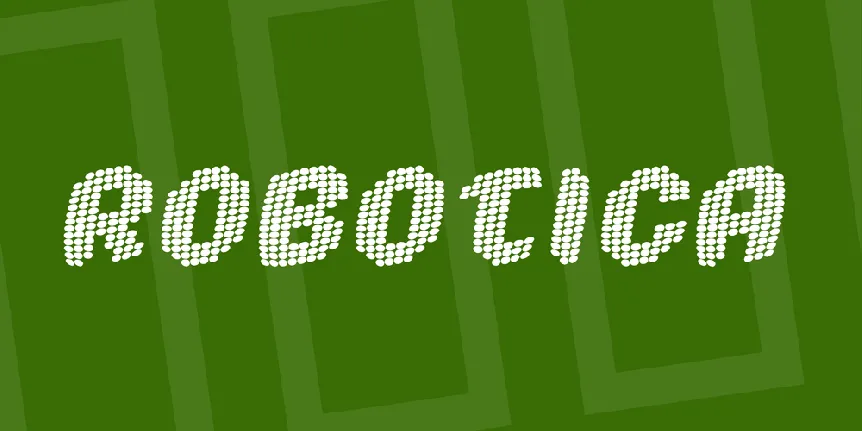 Robotica font