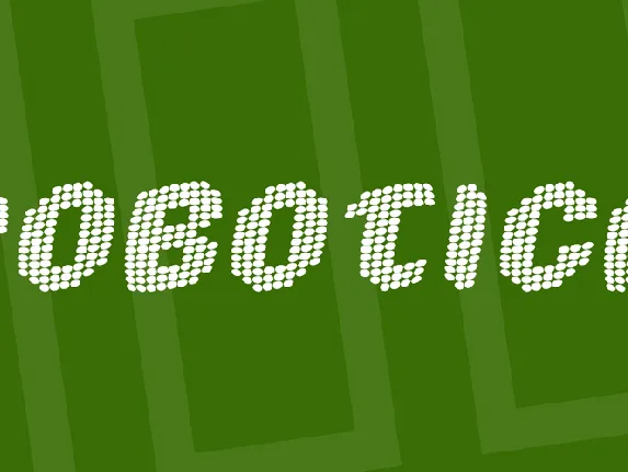 Robotica font