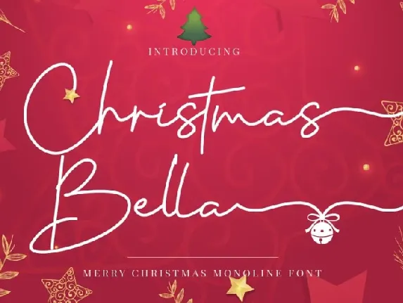 Christmas Bella font