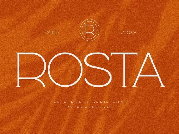 Rosta font