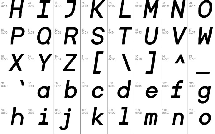 Stroig font