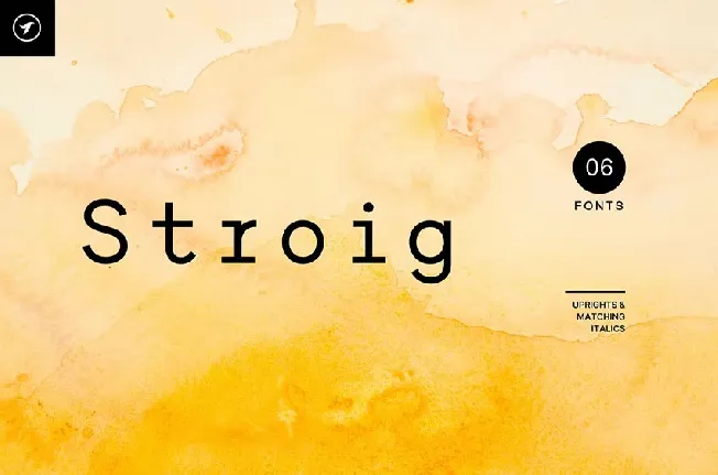 Stroig font