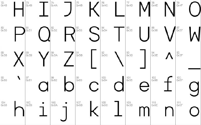 Stroig font