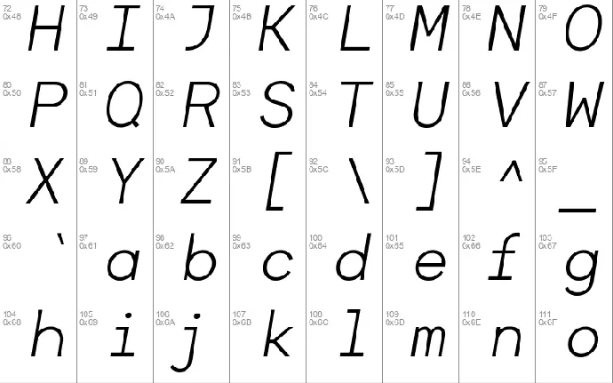 Stroig font