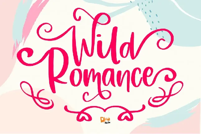 Wild Romance font