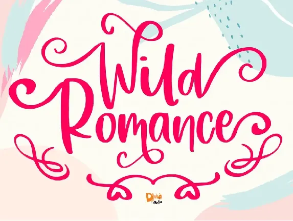 Wild Romance font