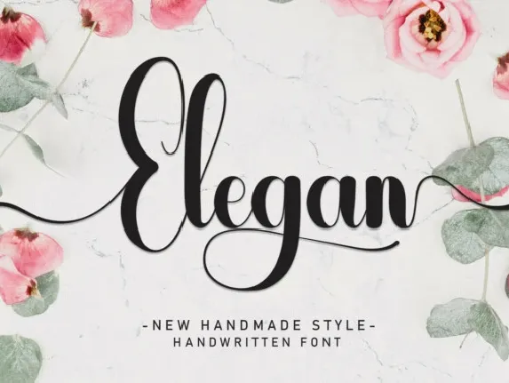 Elegan Script font