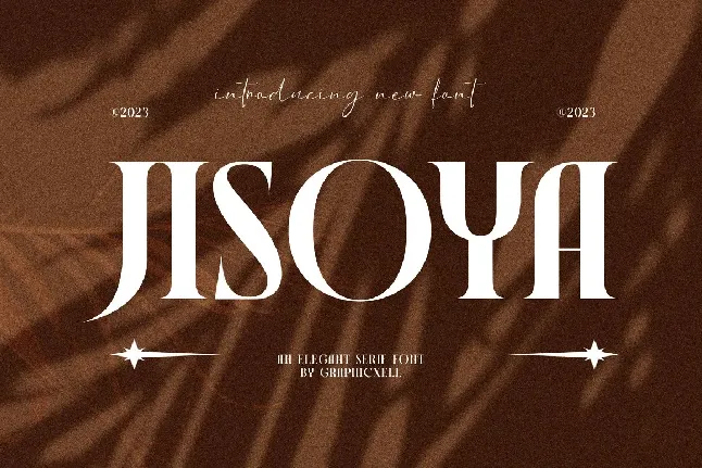 Jisoya font